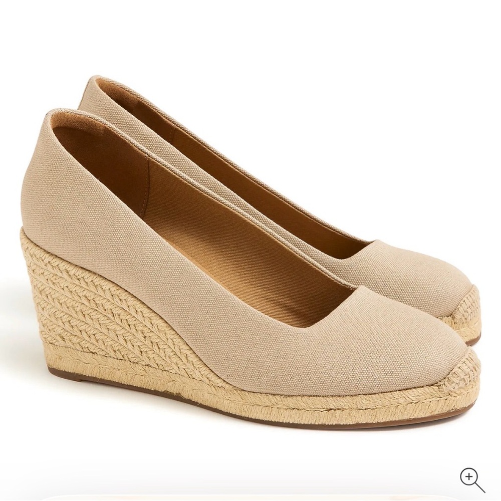 JCrew espadrilles. Worn once. Size 7 - Picture 7 of 7